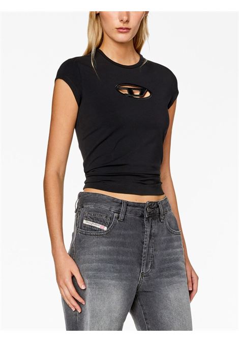 t-angie t-shirt woman black DIESEL | A06268 0AFAA9XXA